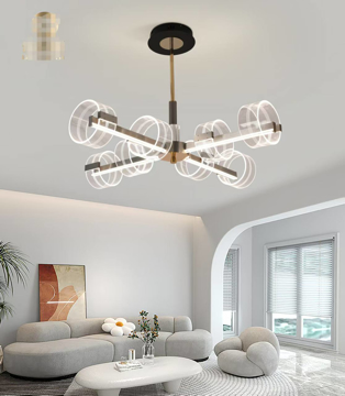 تصویر از لوستر  مدرن 8 شاخه