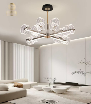 تصویر از لوستر مدرن 12 شاخه