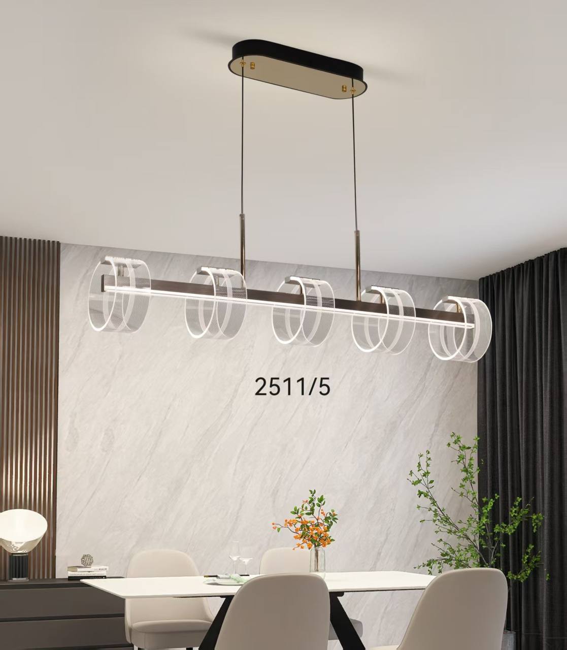 تصویر از لاینر مدرن 5 شاخه